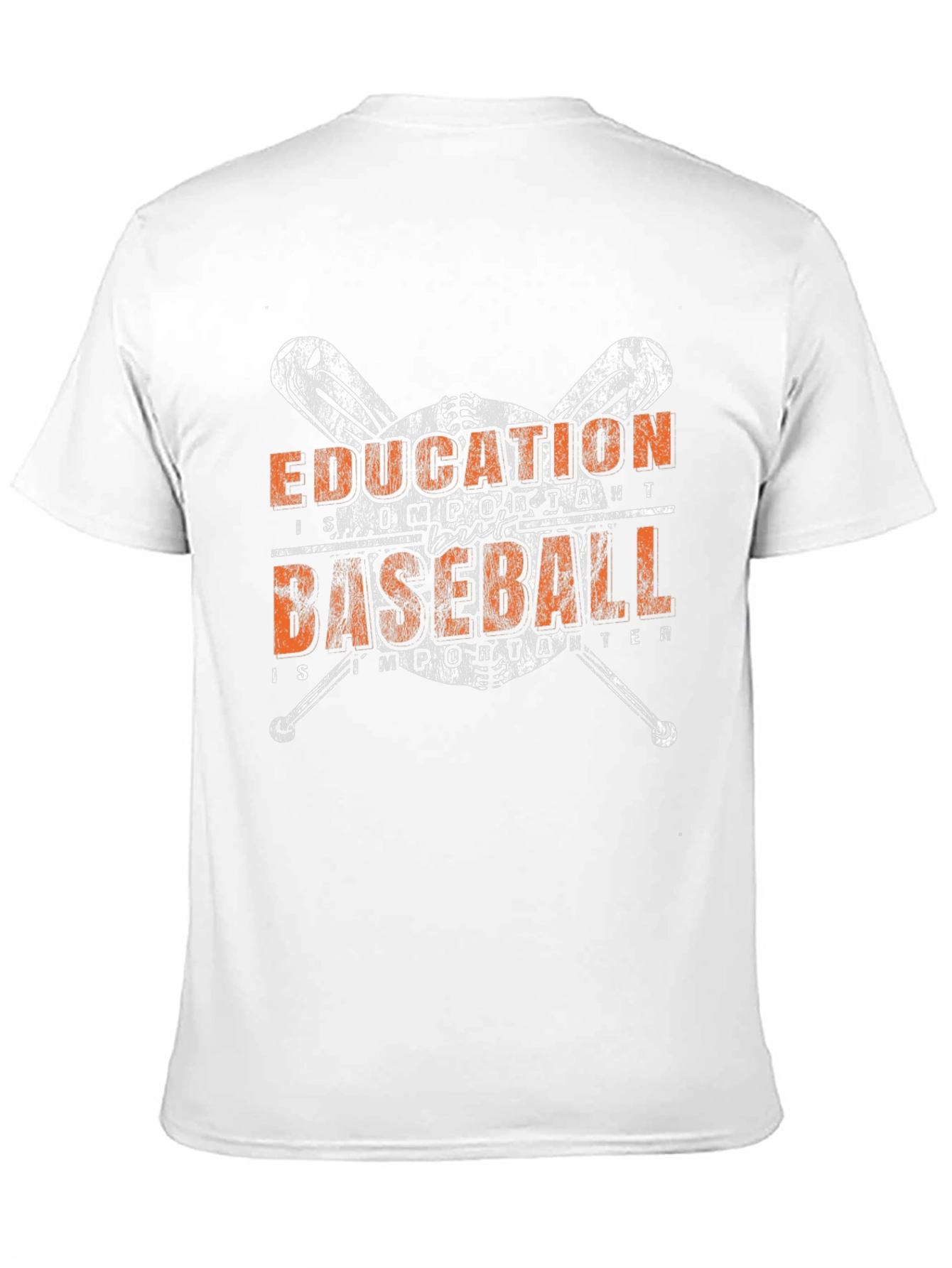 Education Important Baseball More Important T-Shirt