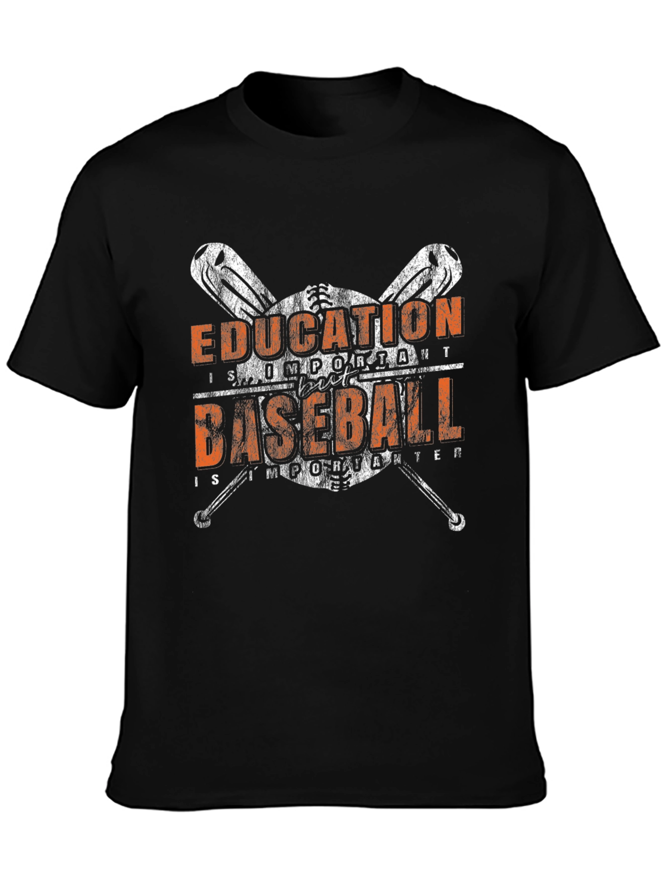 Education Important Baseball More Important T-Shirt