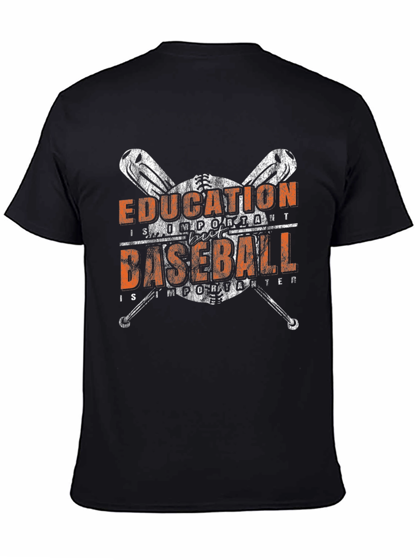 Education Important Baseball More Important T-Shirt