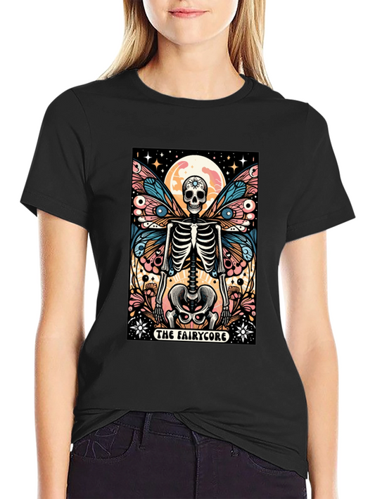 Fairycore Skeleton Graphic Tee