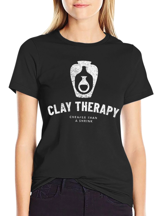Clay Therapy T-Shirt - Potter Humor