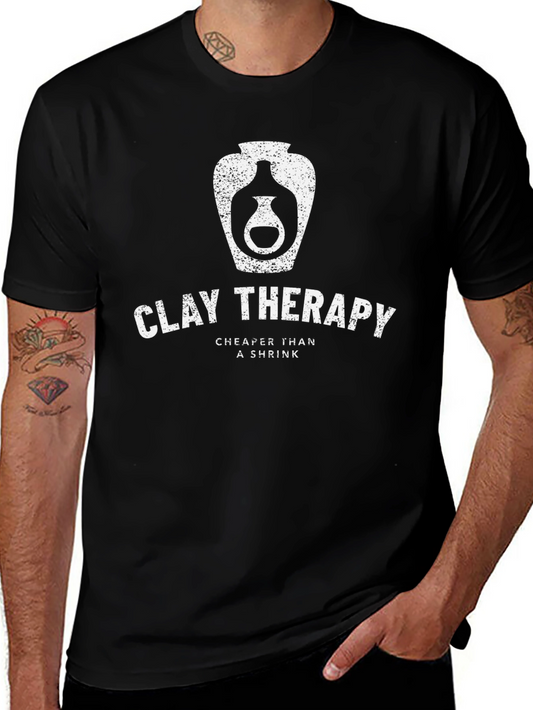 Clay Therapy T-Shirt - Potter Humor